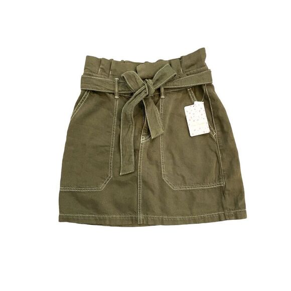 NWT Free People Splendor In The Grass tie waist skirt - Picture 8 of 8